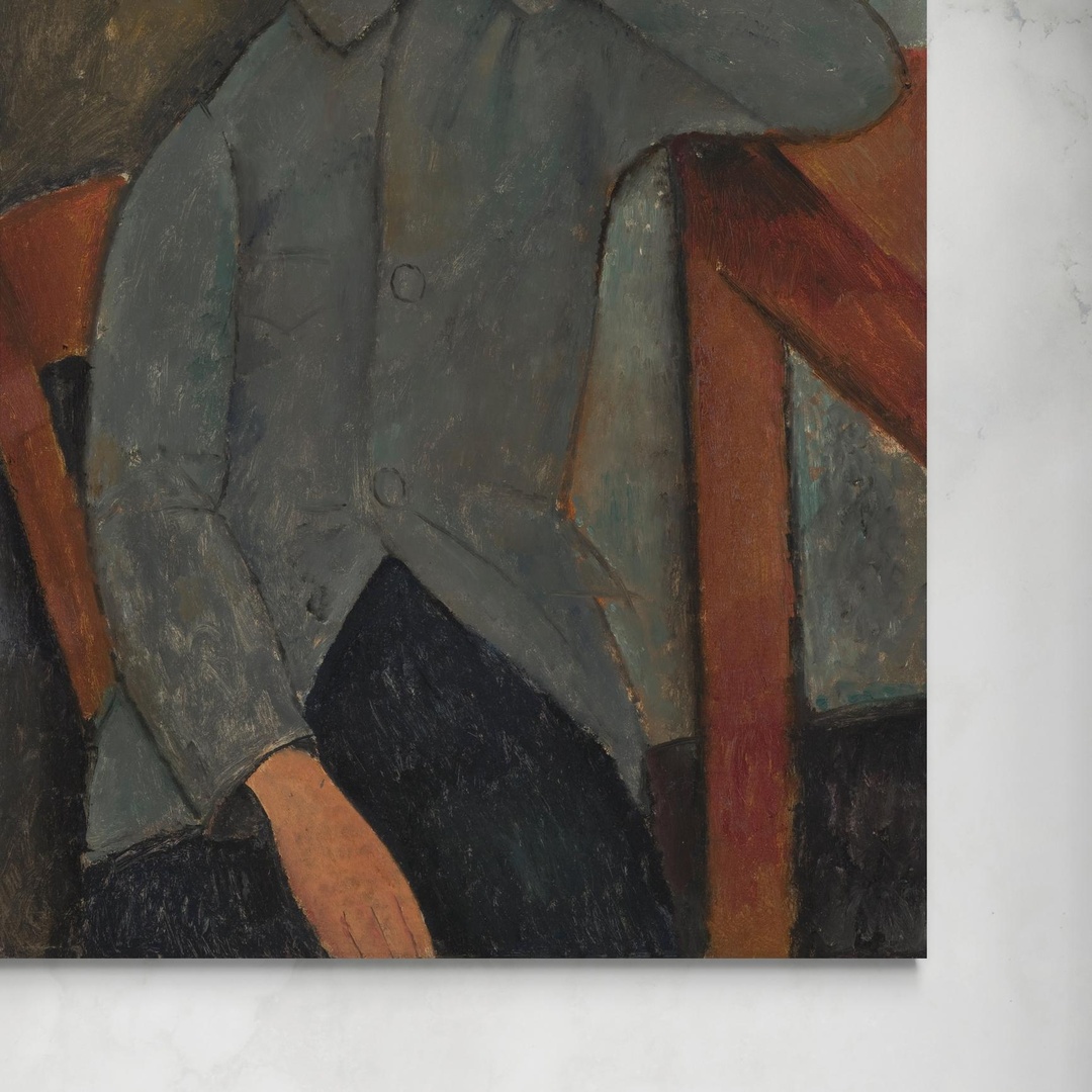 ragazzo-col-gilet-blu-modigliani-senza.jpg Ragazzo col gilet blu - Modigliani Amedeo Modigliani senza