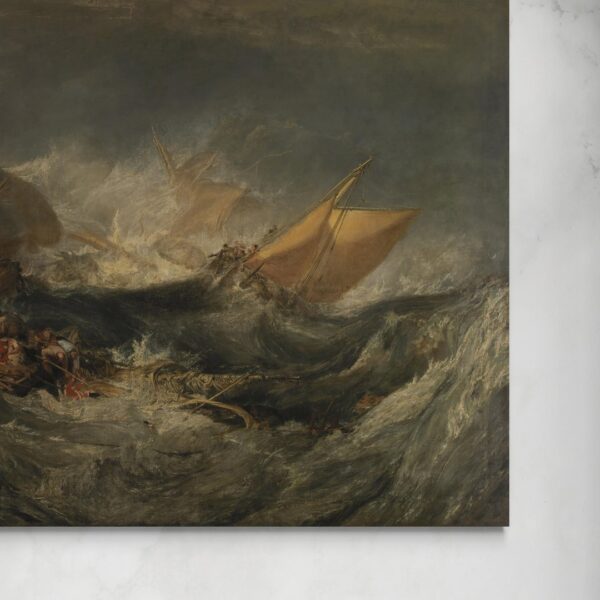 Relitto di una nave da trasporto - William Turner William Turner senza