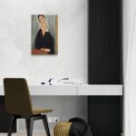 Ritratto di una donna polacca - Modigliani Amedeo Modigliani scena-2-40x60-senza