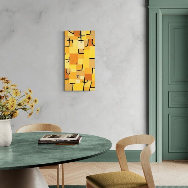 Signs in Yellow - Paul Klee Paul Klee scena-1-50x100-senza