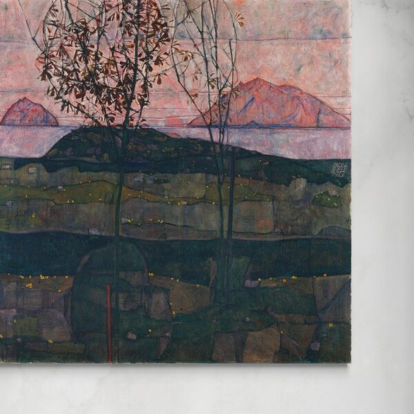 Sole al tramonto - Egon Schiele Egon Schiele senza