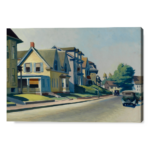 Sole su Prospect Street - Edward Hopper