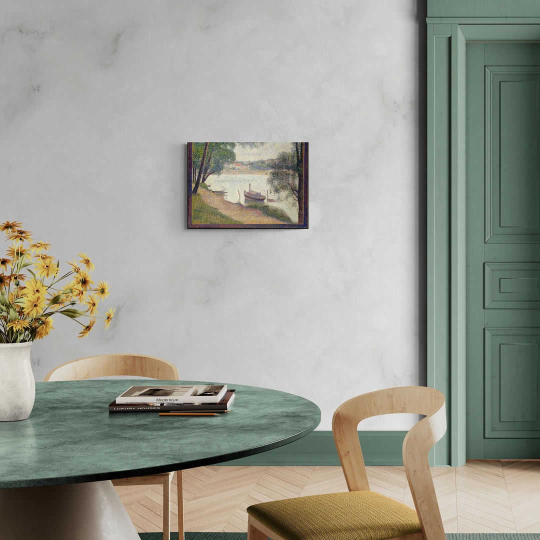 Tempo Grigio - Georges Seurat Georges Seurat scena-1-70x50-senza