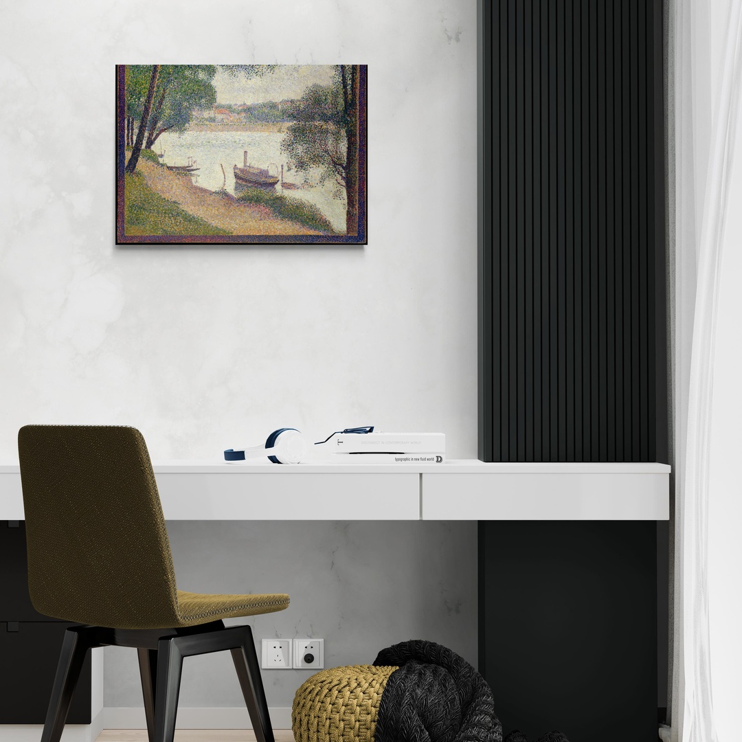 Tempo Grigio - Georges Seurat Georges Seurat scena-2-70x50-senza