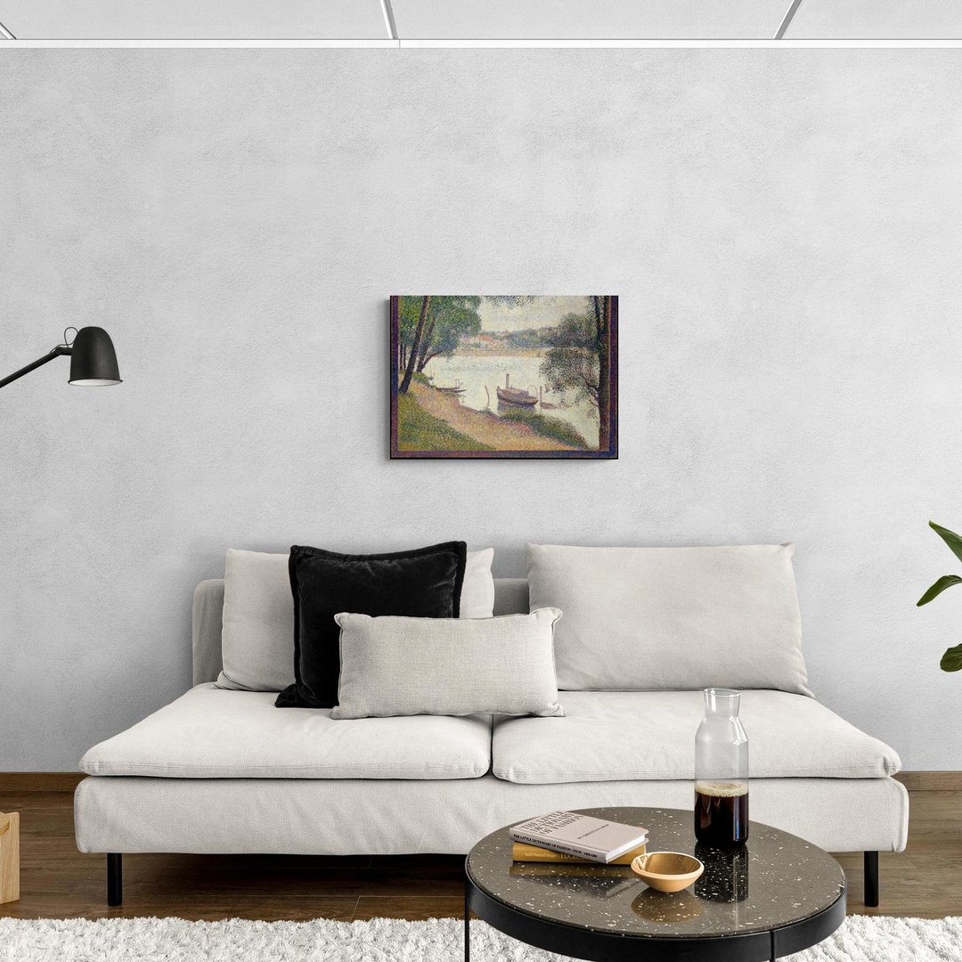 Tempo Grigio - Georges Seurat Georges Seurat scena-3-70x50-senza