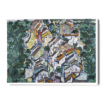 Town among Greenery - Egon Schiele