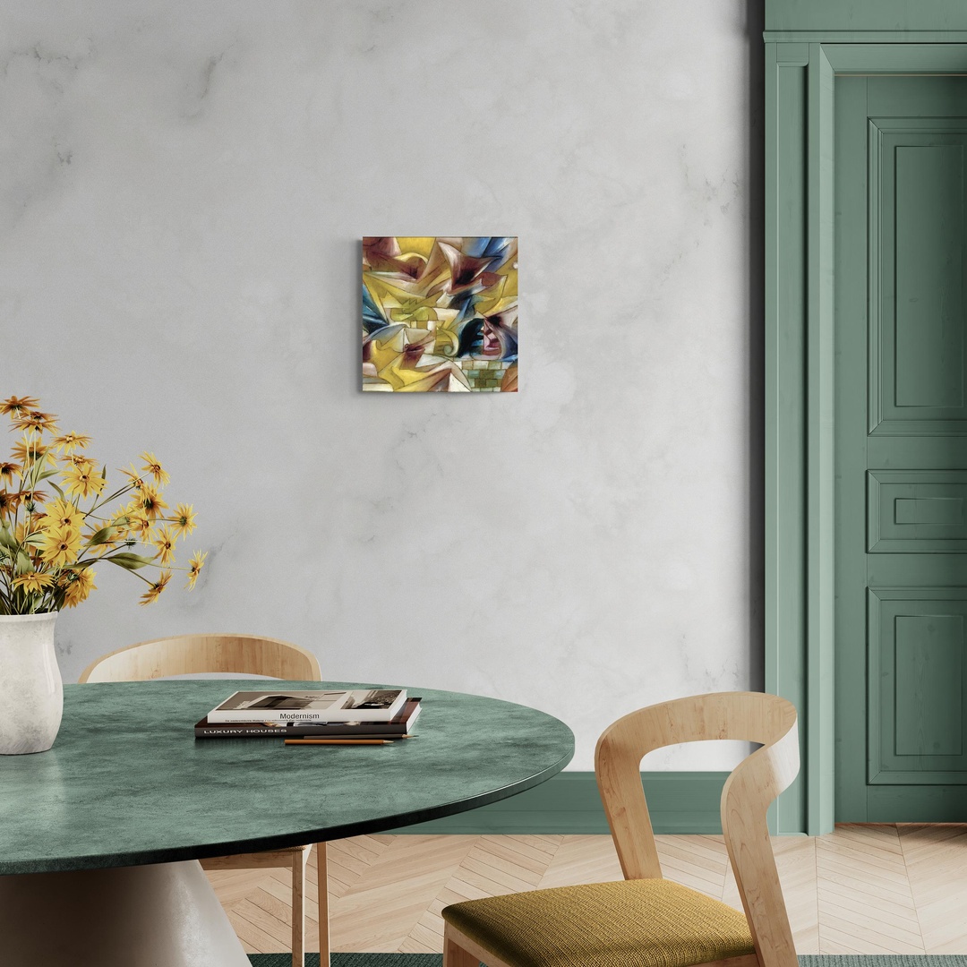 Tropical Garden - Paul Klee Paul Klee scena-1-50x50-senza